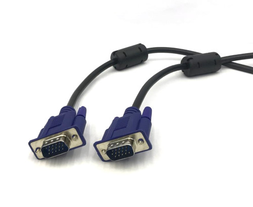 VGA M/M 3C+6 Cable with ferrite 5m 