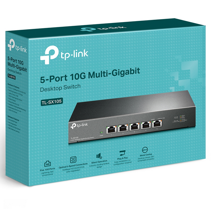 TP Link 5-Port 10G Desktop Switch