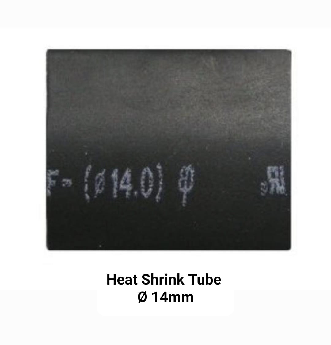 Heat Shrink Tube ø14mm 100m/roll Black