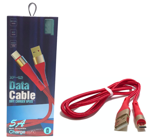 5A USB AM to Micro USB Data & Charging nylon cable 1m 