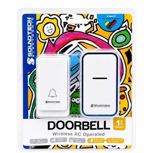 Soundtech Kinectic Wireless Digital Doorbell
