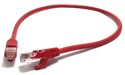 Cat 6 UTP Patch Cord WT-2331B Red 0.5m