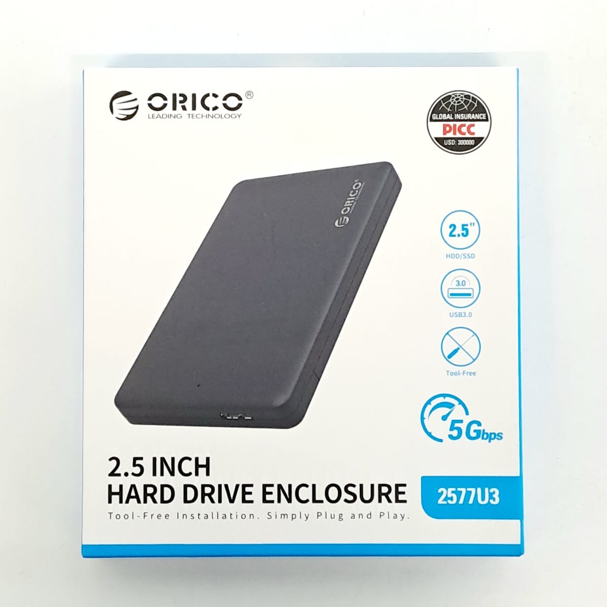 Orico 2.5 inch USB3.0 Hard Drive Enclosure 
