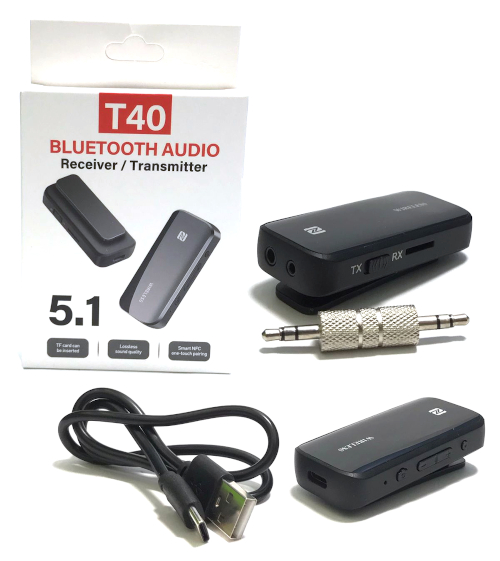 Bluetooth Audio Receiver and Transmitter T40