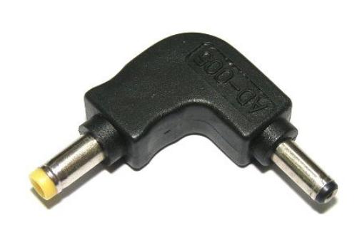 Yellow DC Plug to DC Plug R/A (AD-002)