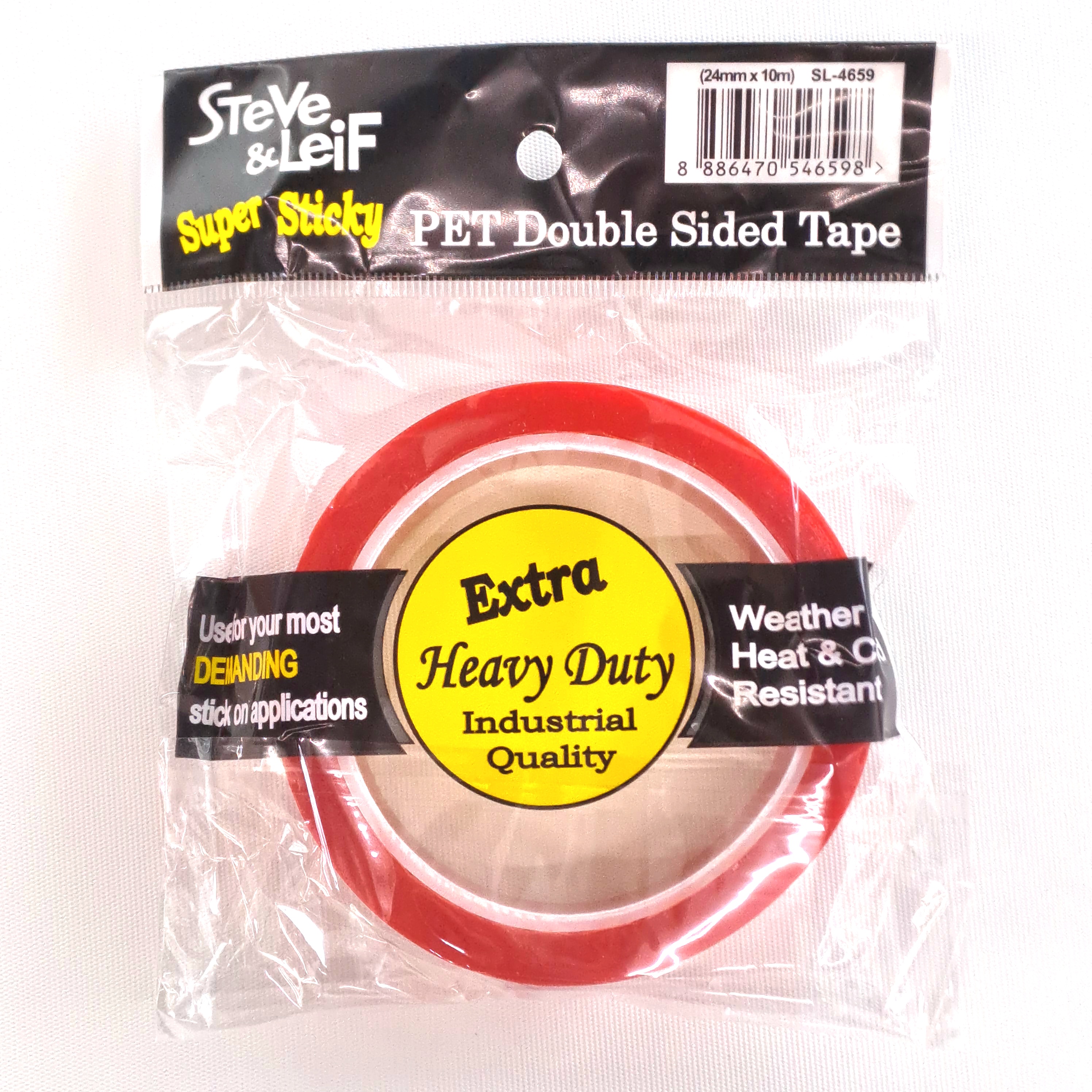 S&L 24mm x 10m Pet Double Sided Tape