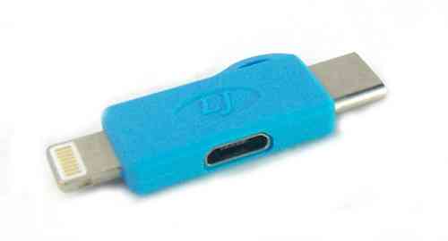 Micro USB Jack to Type C & Iphone Adaptor