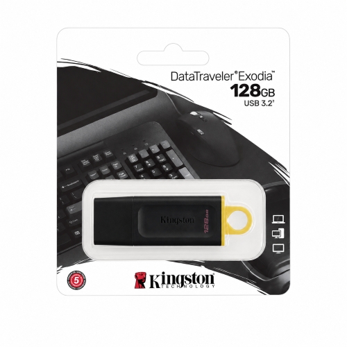 Kingston DataTraveler Exodia USB Flash Drive 128GB