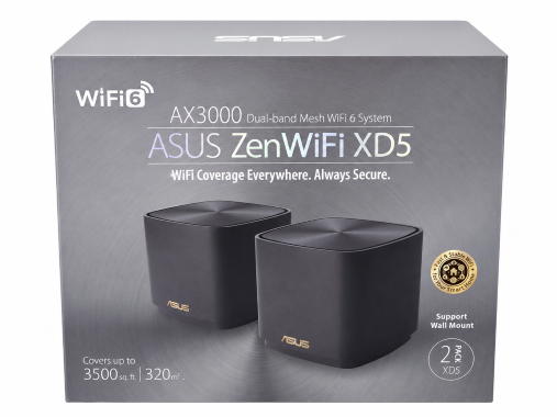 ASUS ZenWiFi AX3000 Dual-band Mesh WiFi 6 System (2-pk)