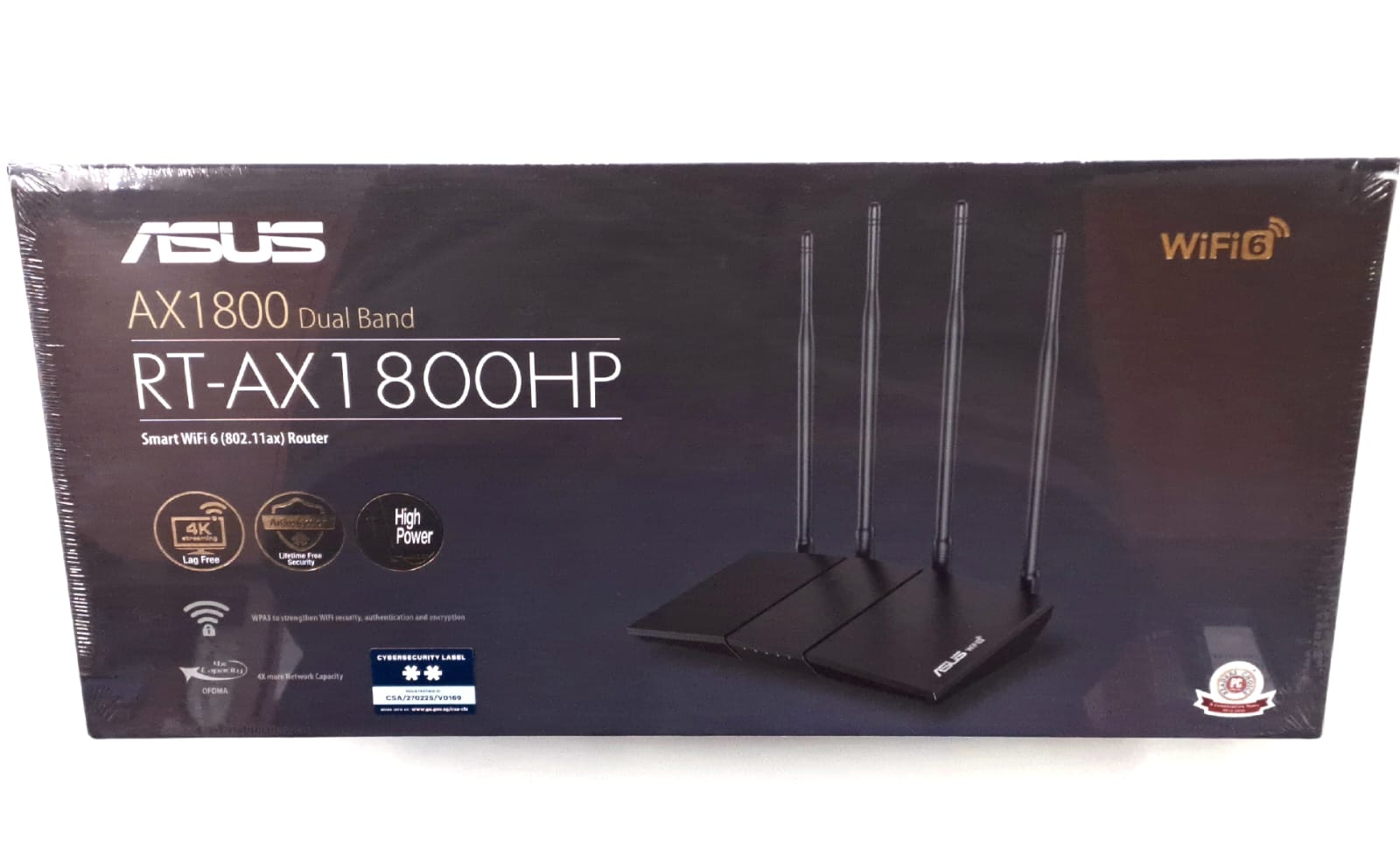 ASUS AX1800 Dual Band Smart WiFi 6 Router