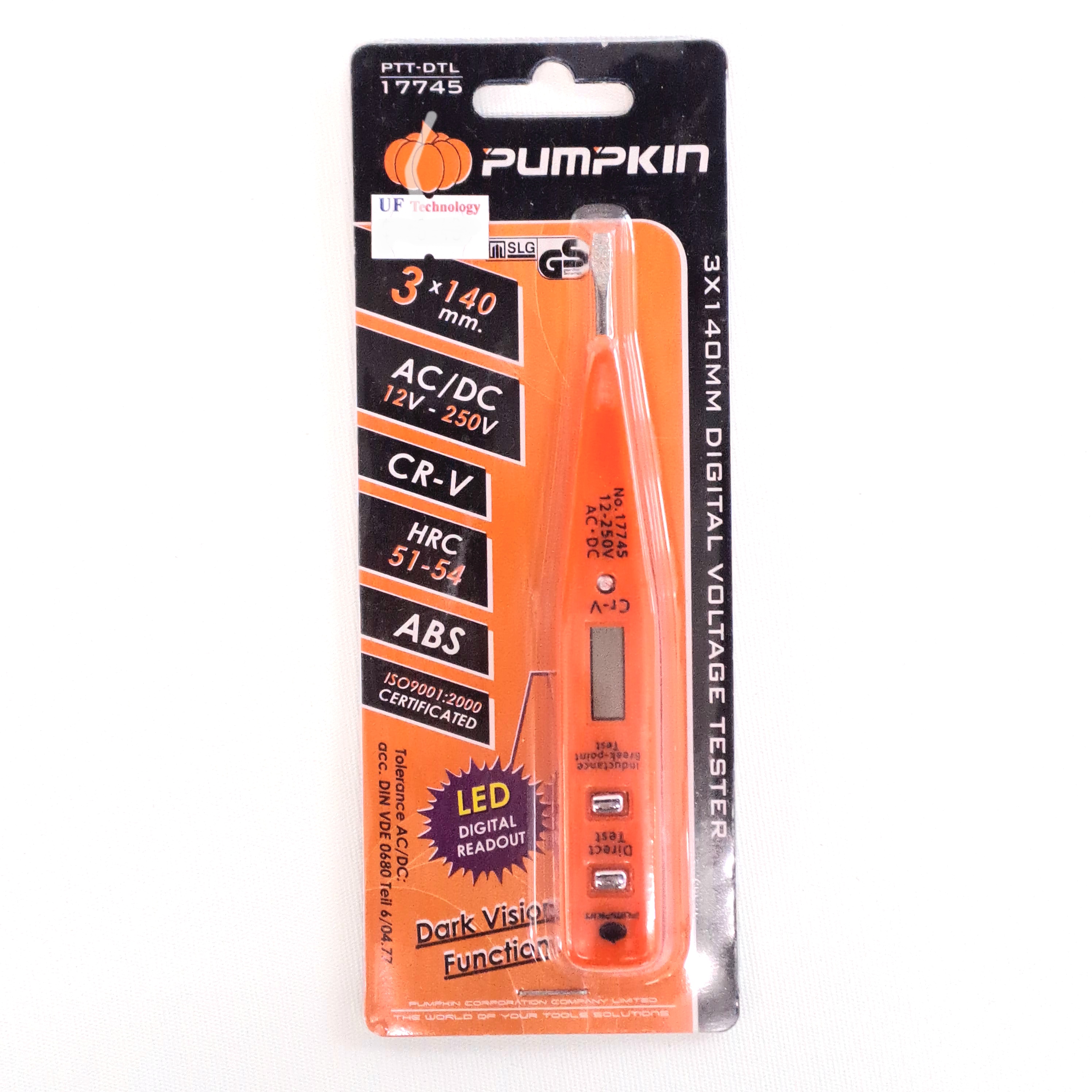 Pumpkin 17745 Digital Voltage Tester