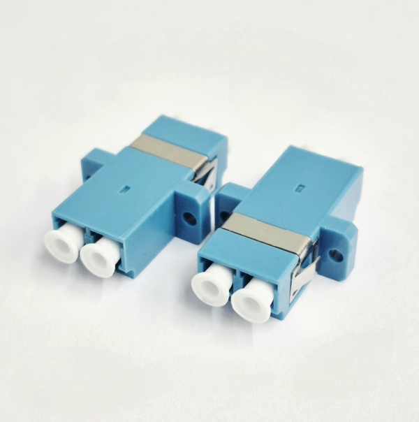 LC-LC Duplex Female/Female Adaptor (with hole)
