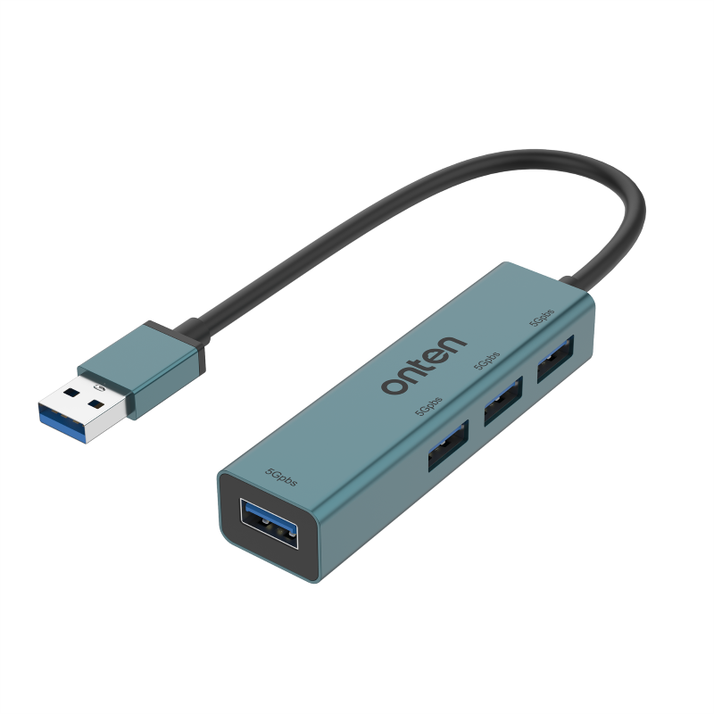 onten USB3.0 4-Port Hub (4xUSB-A 5Gbps)