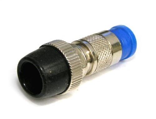 F Plug Compression RG6 Weatherproof 