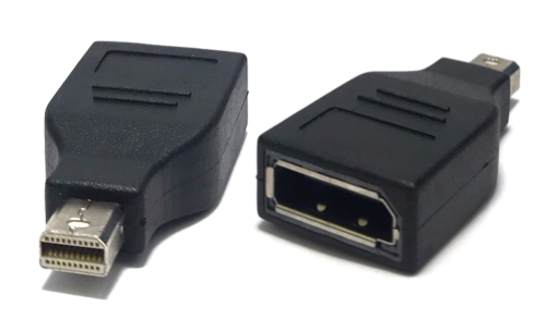 Mini DP Male to DP Female Adaptor