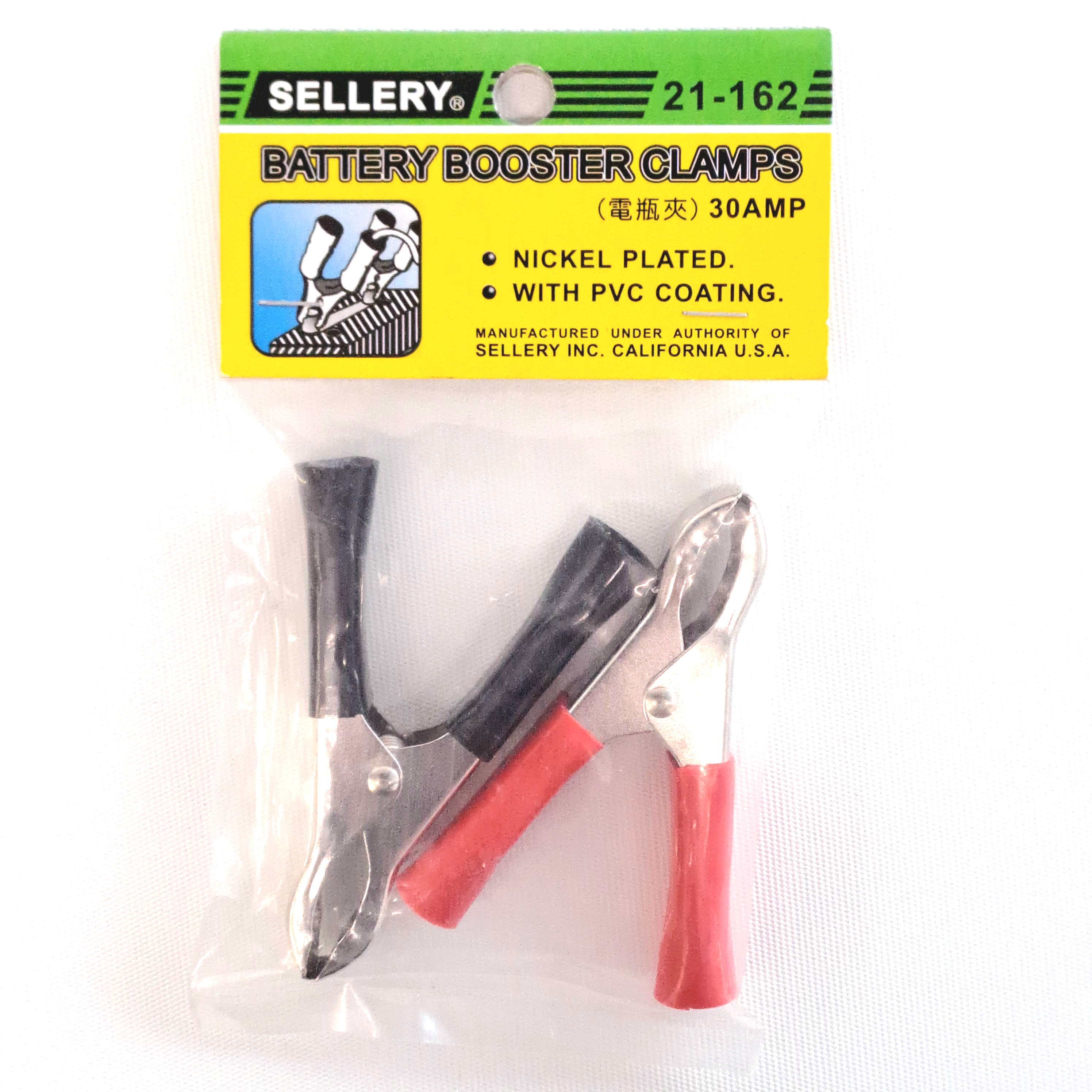 Sellery 21-162 Battery Booster Clamps 30Amp