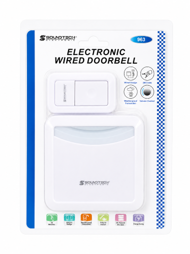 Soundtech Electronic Wired Doorbell