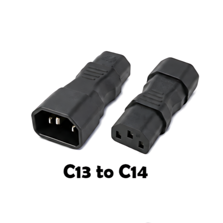 C13 Jack to C14 Plug Adaptor