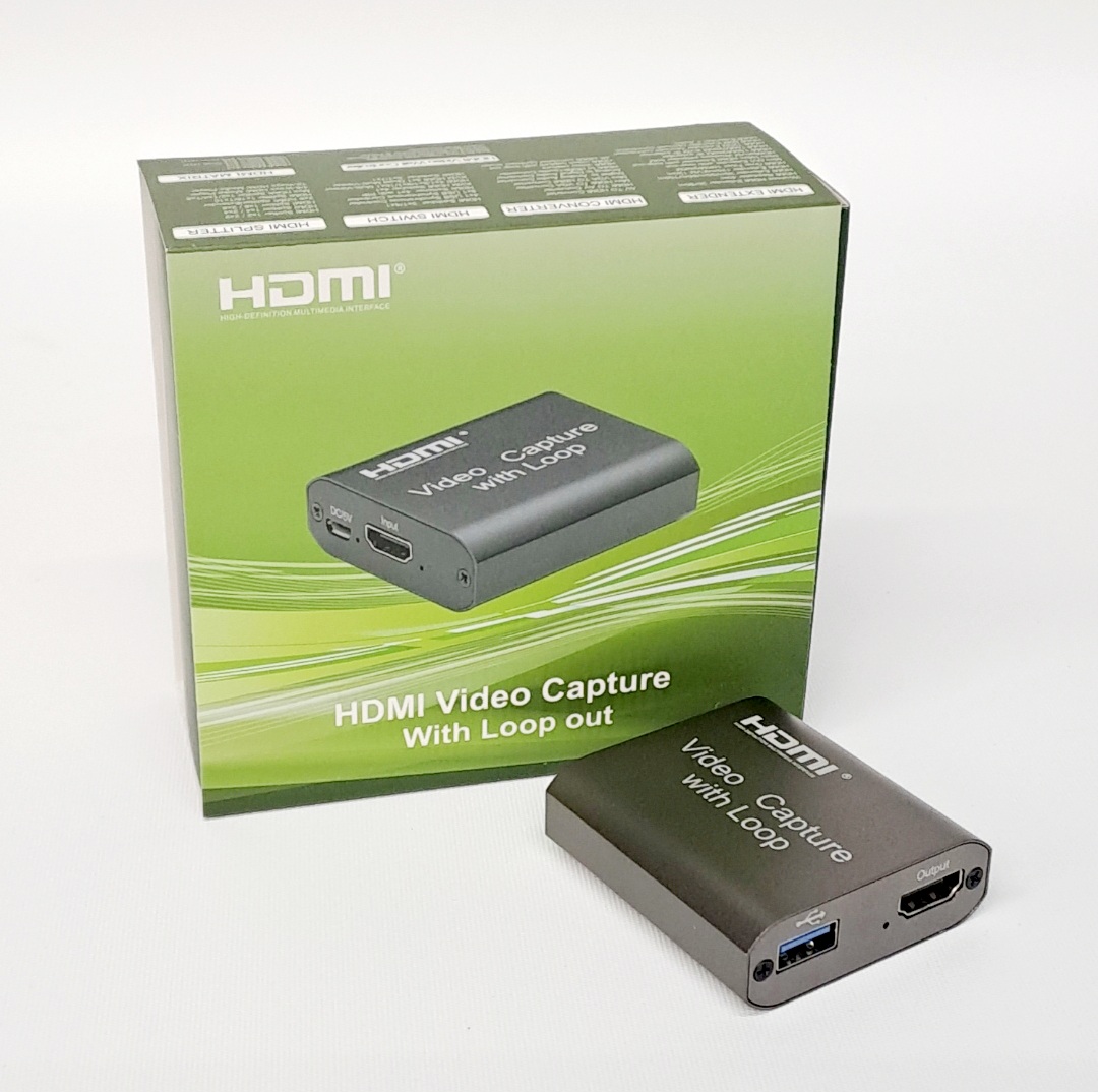 USB 4K HDMI Video Capture with Loop