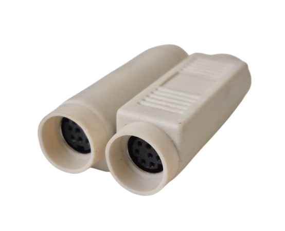 Mini Din 8 Pin Double Jack Adaptor