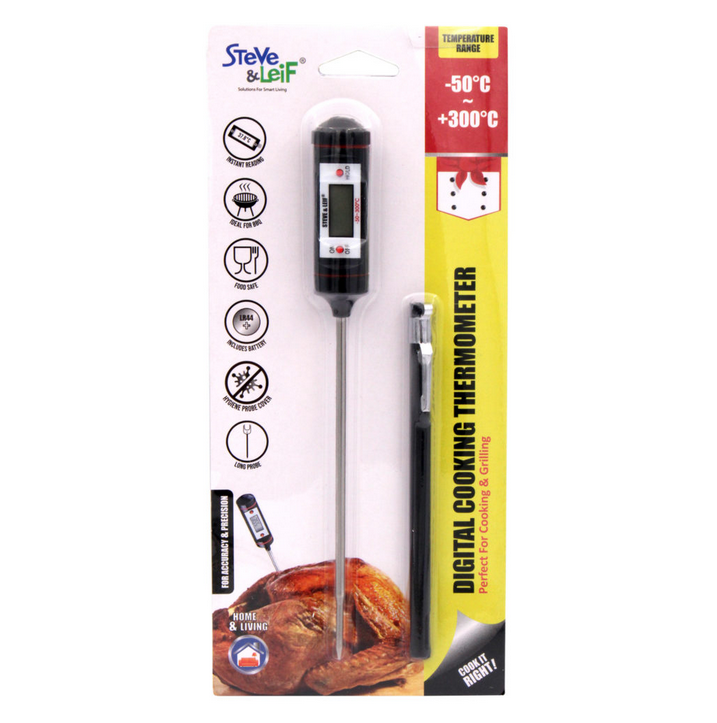 S&L Digital Cooking Thermometer (-50°C to 300°C)