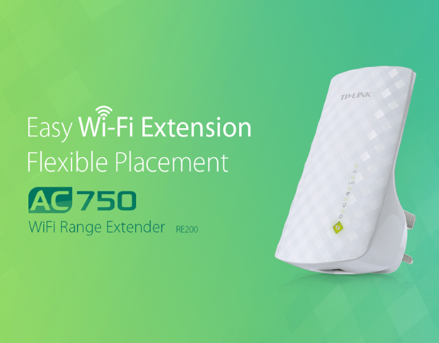 TP Link AC750 Wi-Fi Range Extender