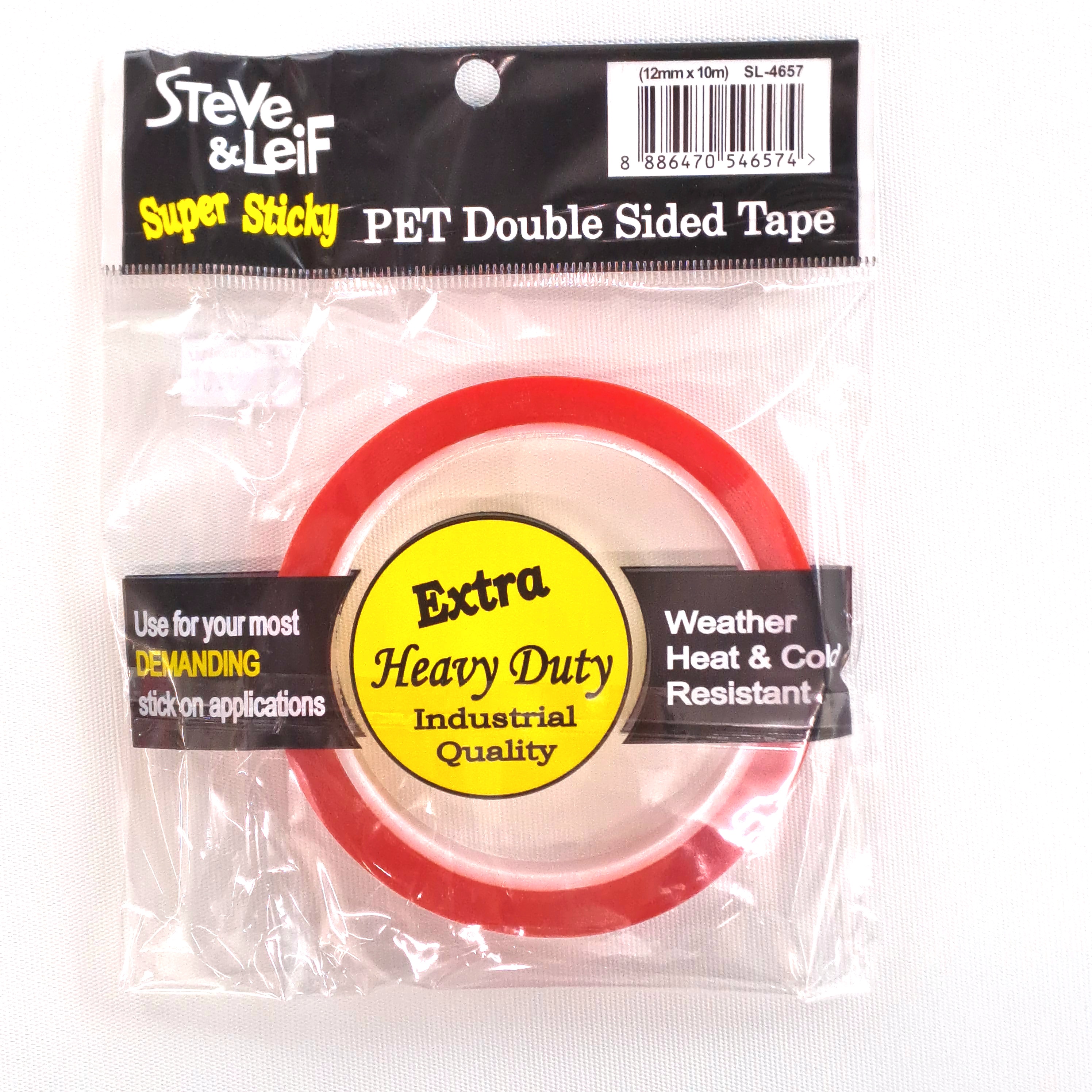S&L 12mm x 10m Pet Double Sided Tape