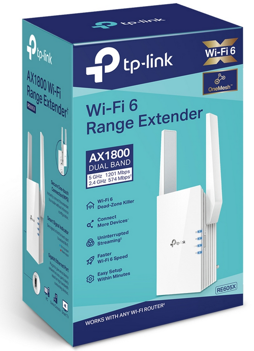 TP Link AX1800 Wi-Fi Range Extender