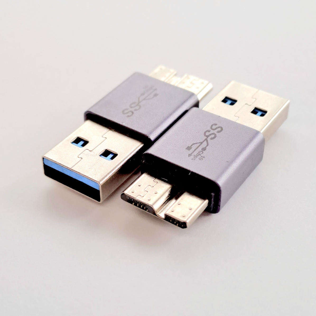 USB 3.0 Micro B Male to USB A Male Adaptor