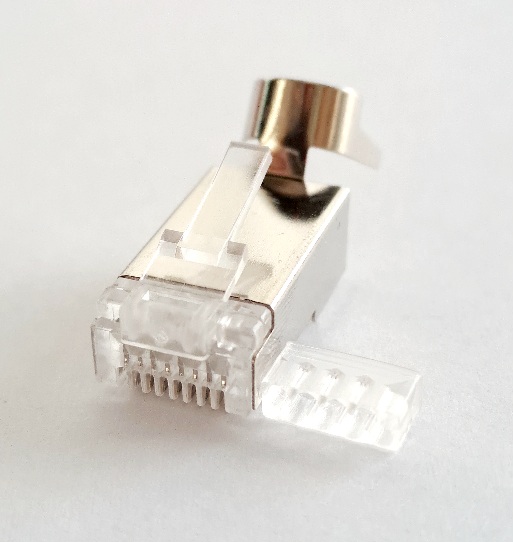 8P8C Cat7 Modular Plug with Load Bar