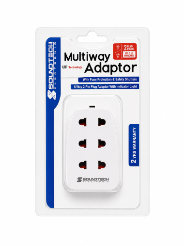 Soundtech 5 Way 2-Pin Multiway Adapter