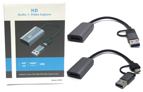 Twins USB/Type C 4K 60Hz HDMI Video Capture 