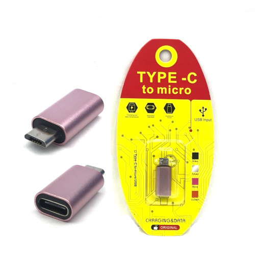 Type-C Female to Micro USB Male Adaptor