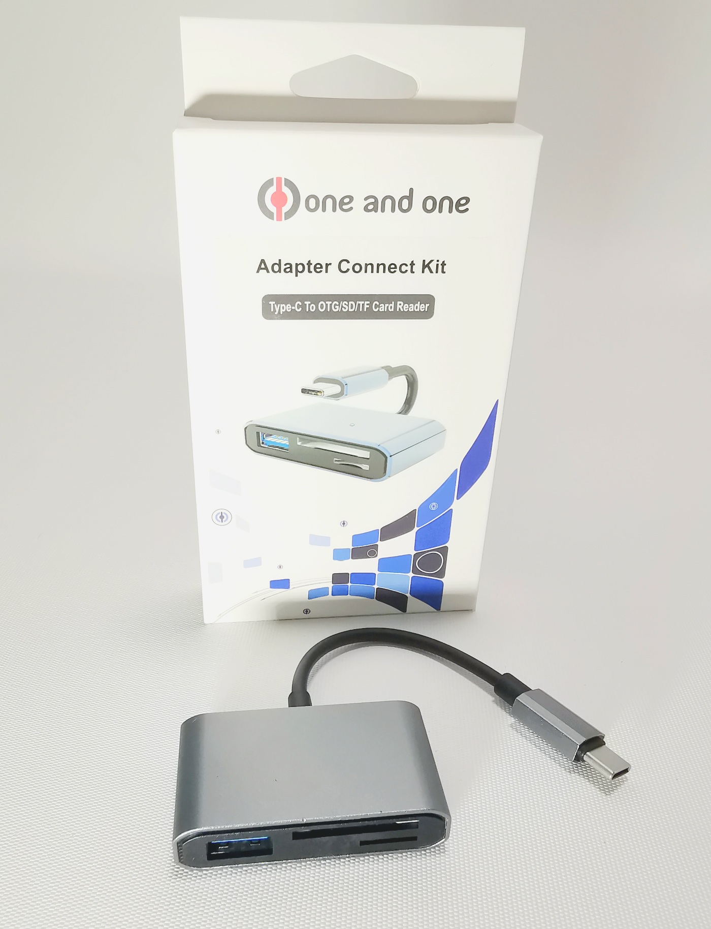 Type C 3-in-1 (USB, SD, TF) Card Reader