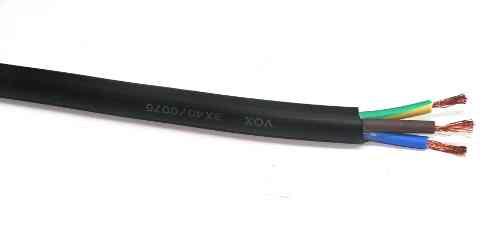 VOX 3x40 076 PVC Cable Black 1mm² (35m/roll) 