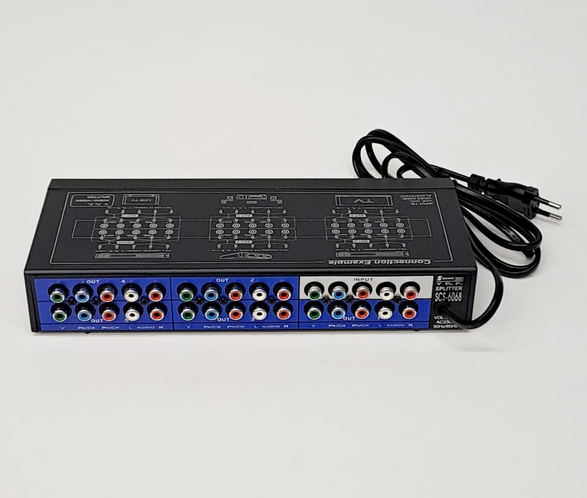 Soundtech 1x5 Component RGB Splitter