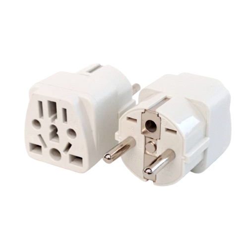 WY-9 Schuko AC Power Adaptor White (DE, FR, NL, ID, KR, TR)