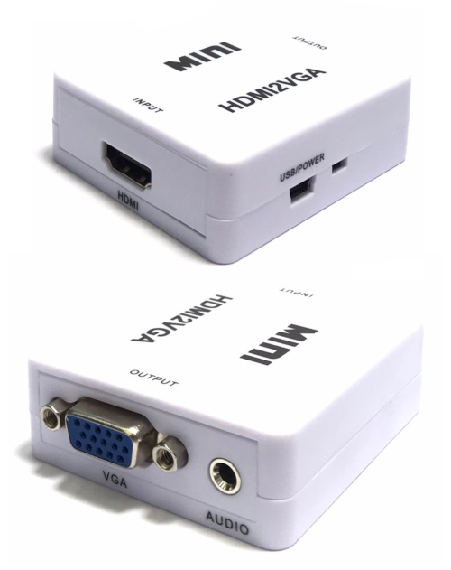 HDMI to VGA + Audio Converter PVC Type