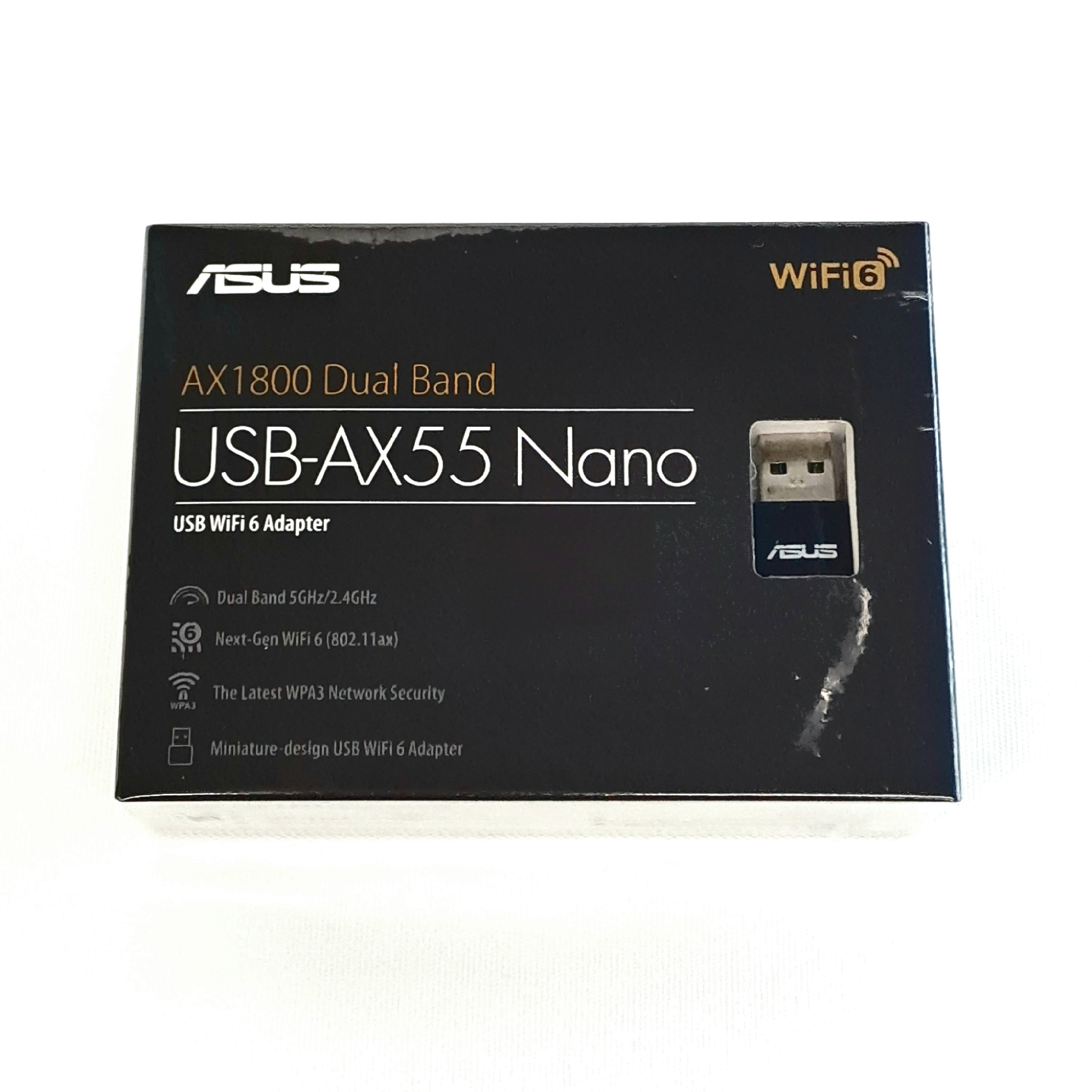 ASUS AX1800 Dual Band WiFi 6 USB Adapter