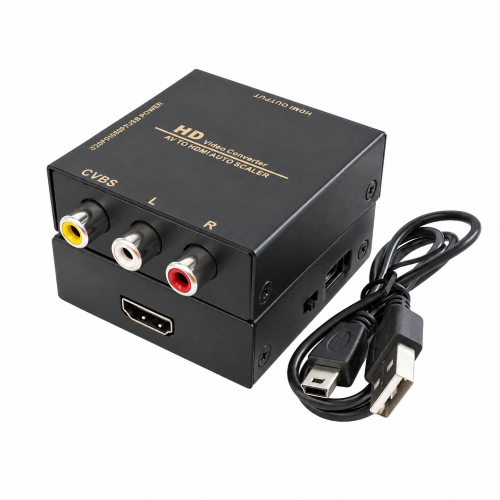 AV (RCA) to HDMI Converter Metal Type