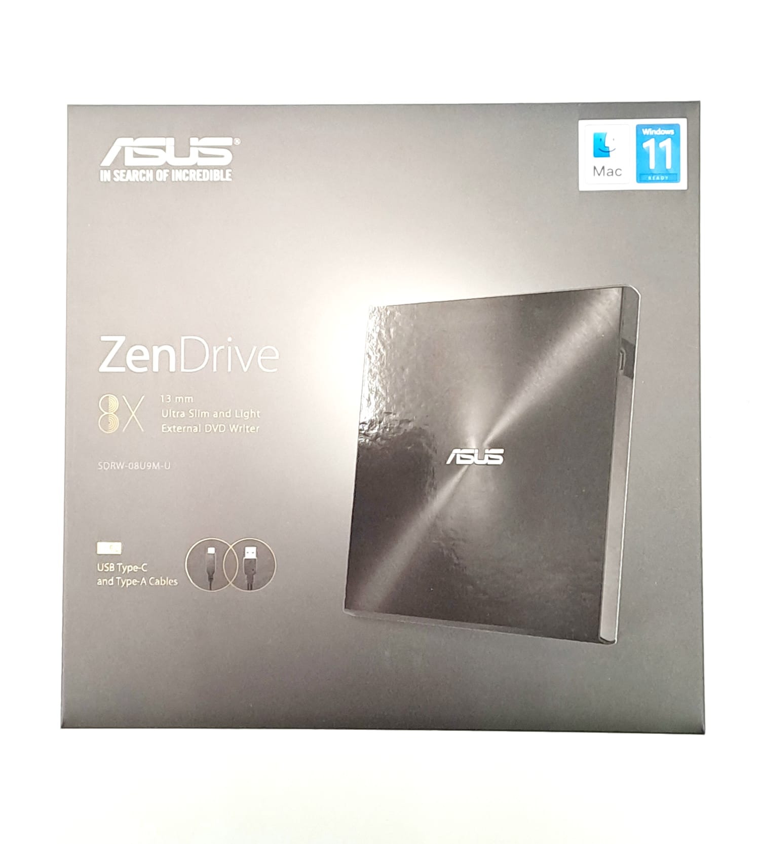 ASUS ZenDrive Ultra Slim and Light External DVD Writer