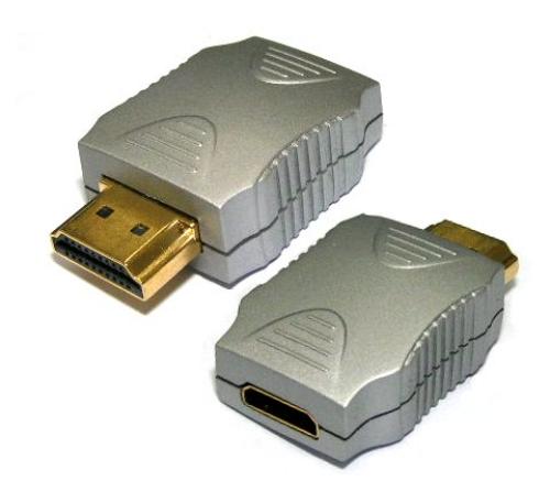 HDMI type C Jack to A Plug (Mini HDMI Female to HDMI Male) Adaptor 