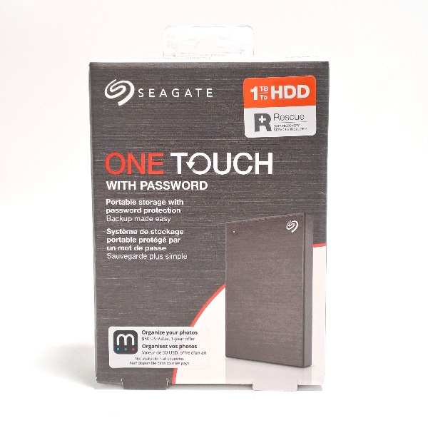 SEAGATE One Touch Portable HDD 1TB BLACK