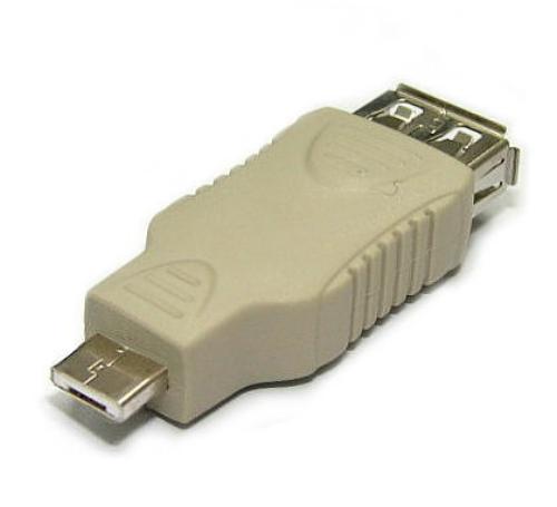 USB A Jack to Micro USB A Plug Adapter