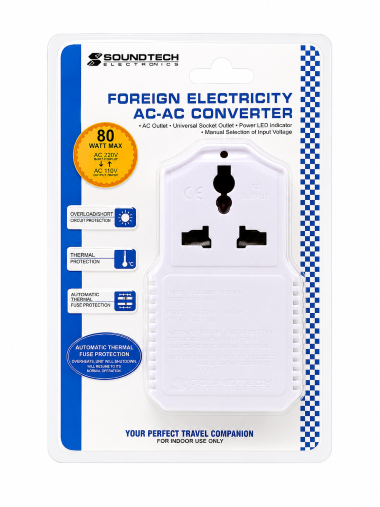 Soundtech Foreign Electricity AC-AC Converter 80W
