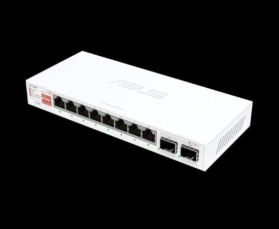 ASUS 8-Port 2.5G and 2-Port 10G SFP+ Unmanaged Switch