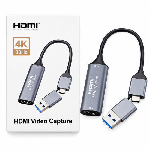 Twins USB2.0/Type C 4K HDMI Video Capture 