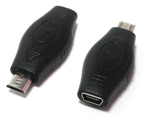 Mini USB F to Micro USB M