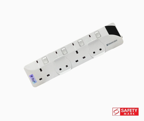 Soundtech 4 Way Extension Socket 2m