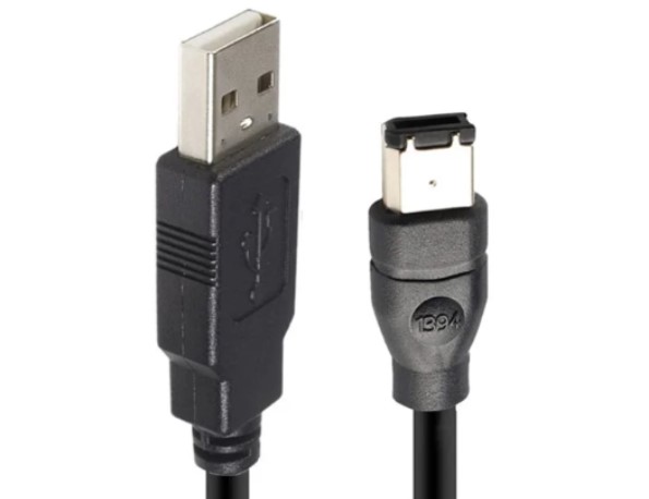 USB to IEEE 1394 6 Pin Fire Wire 1.8m